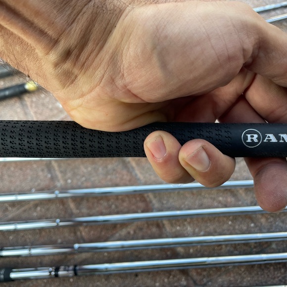 Mens iron set 9 pc in right hand , Ram irons plus wedges - Picture 3 of 11